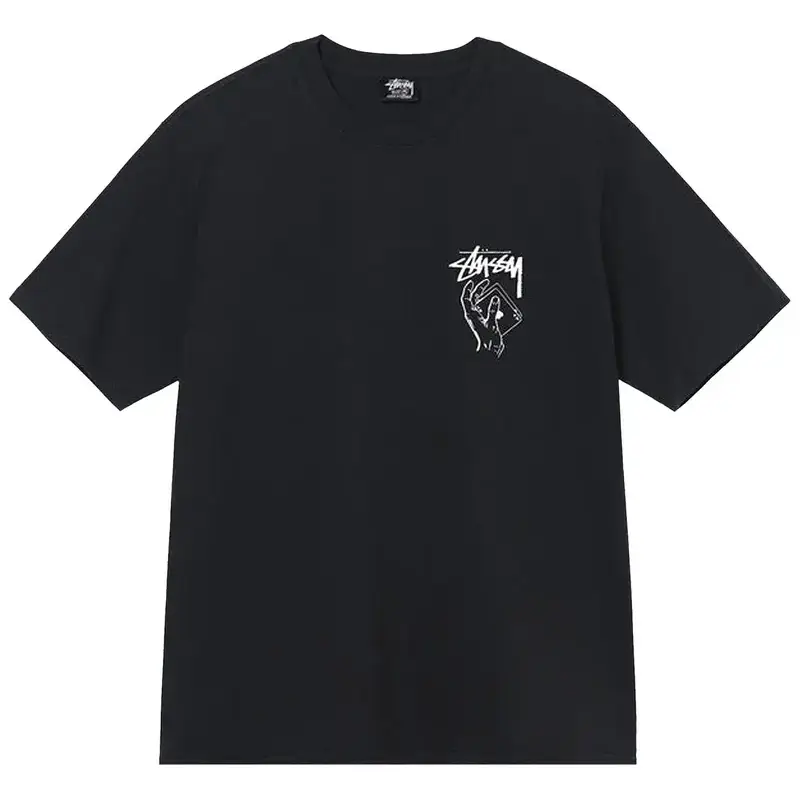 Stussy Card Shuffle Black T-Shirt