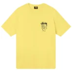Stussy Card Shuffle Yellow T-Shirt