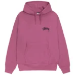 Stussy Cherries Pink Pullover Hoodie