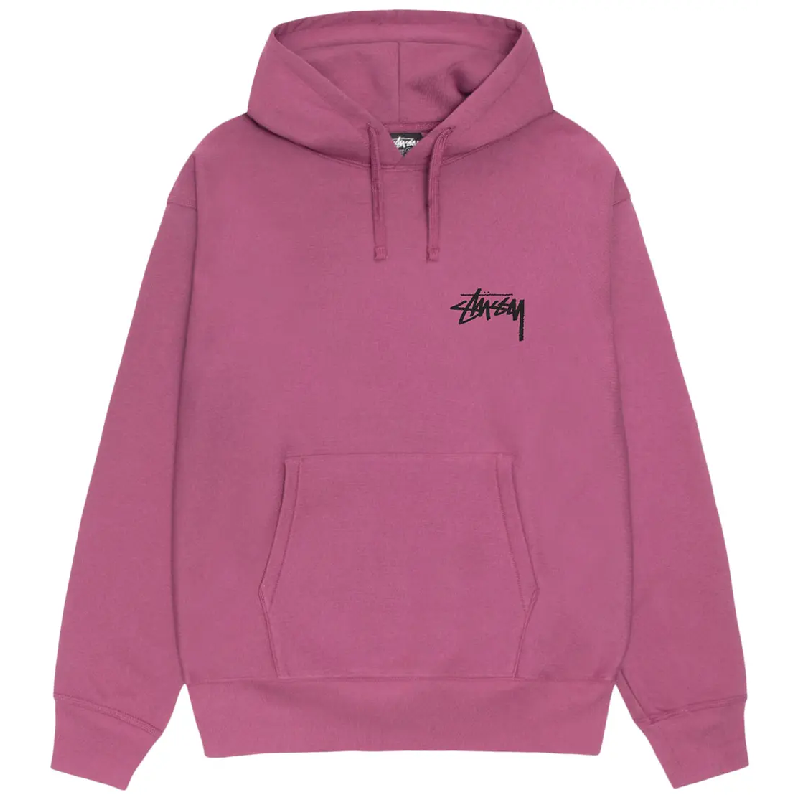 Stussy Cherries Pink Pullover Hoodie