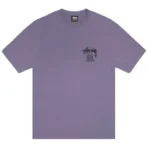 Stussy Classic Gear Purple T-Shirt