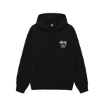 Stussy Classic Gear Up Black Hoodie