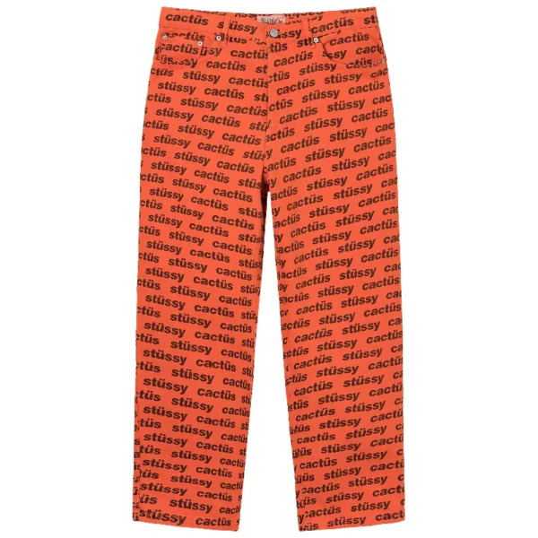 Stussy Cpfm Big Ol Orange Jeans