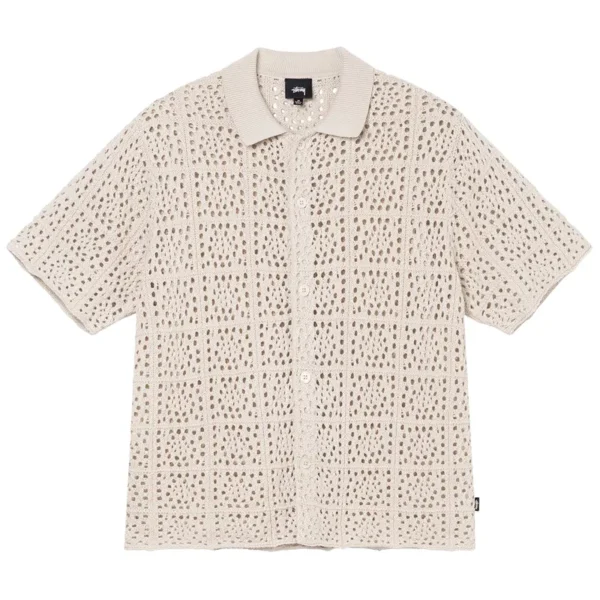 Stussy Crochet Natural Shirt