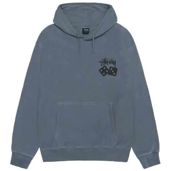 Stussy Dice Navy Pullover Hoodie