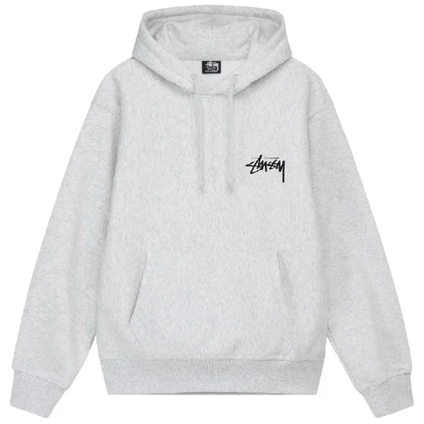 Stussy Diced Out Grey Hoodie