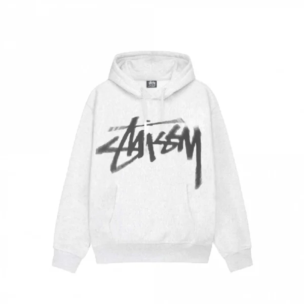 Stussy Dizzy Stock Ash Heather Hoodie