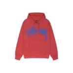 Stussy Dizzy Stock Red Hoodie