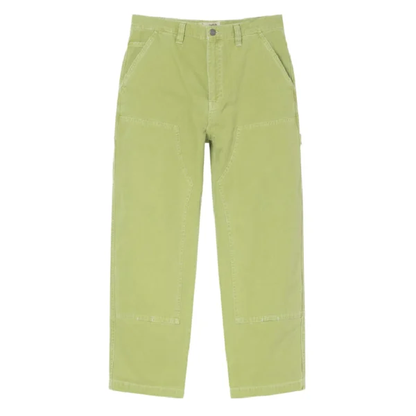 Stussy Double Knee Lime Work Pants