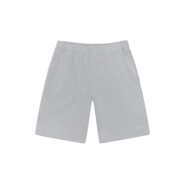 Stussy Double Layer Jercey Ash Heather Shorts