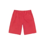 Stussy Double Layer Jercey Red Shorts-back