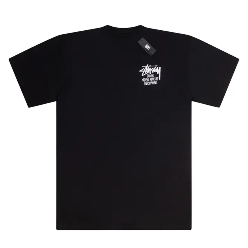 Stussy Dover Street Market Singapore Black Tee