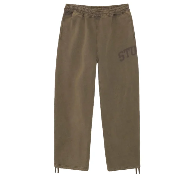 Stussy Faded Graphic Fleece Olive SweatPants