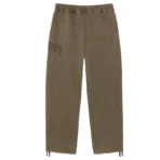 Stussy Faded Graphic Fleece Olive SweatPants -back