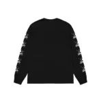 Stussy Foils LS Black Longsleeve Shirt Back