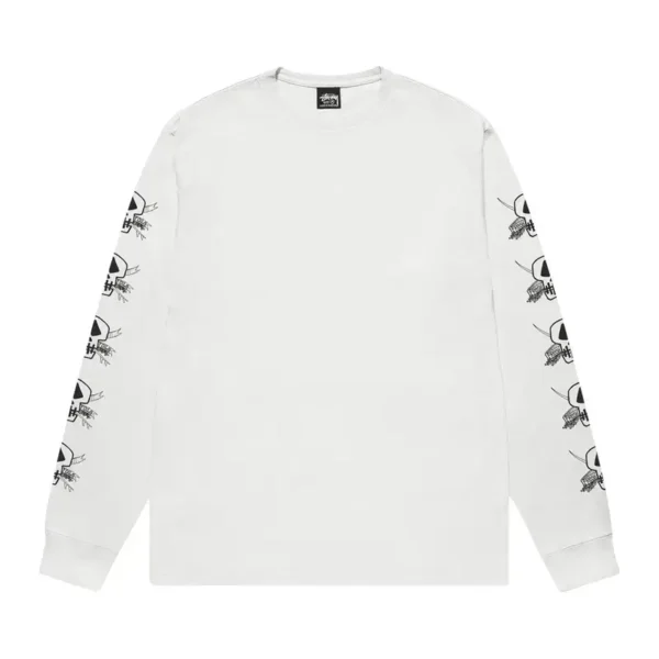 Stussy Foils LS White Longsleeve Shirt