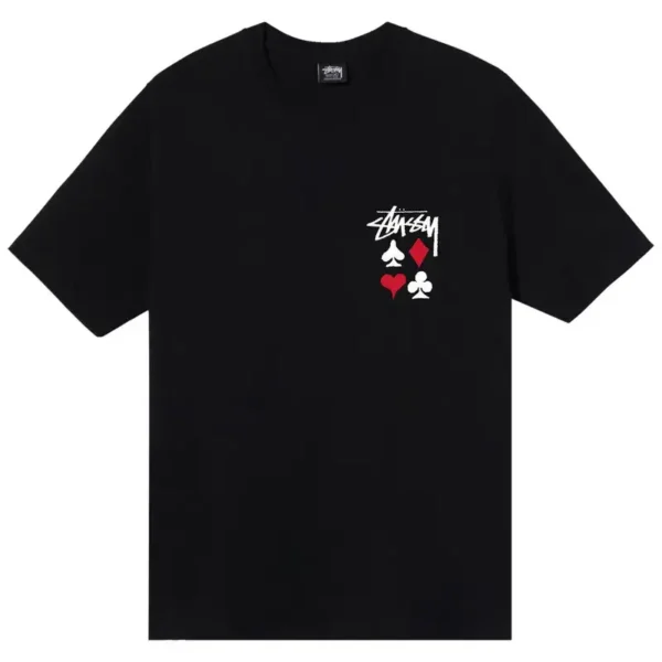 Stussy Full Deck 2 Black Tee