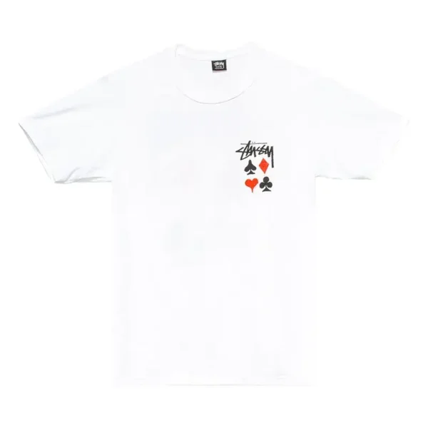 Stussy Full Deck 2 White Tee