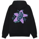 Stussy Galaxy Black Hoodie-back