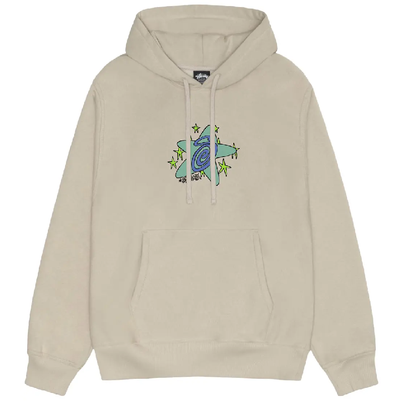 Stussy Galaxy Khaki Pullover Hoodie