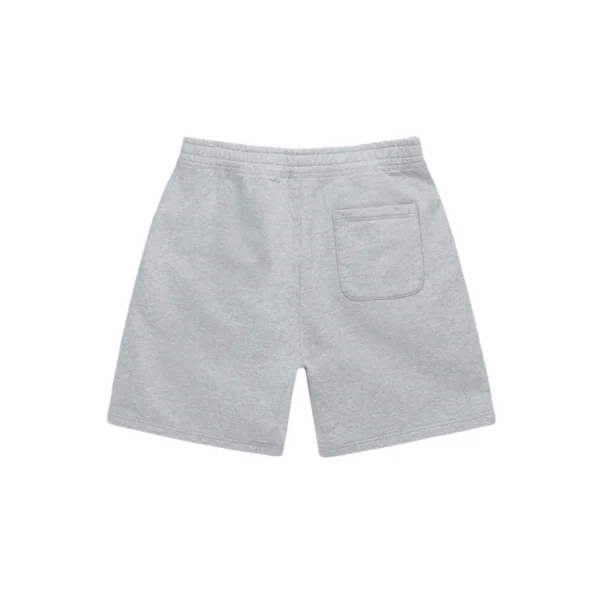 Stussy Grey Heather Stock Logo Sweatshort-back