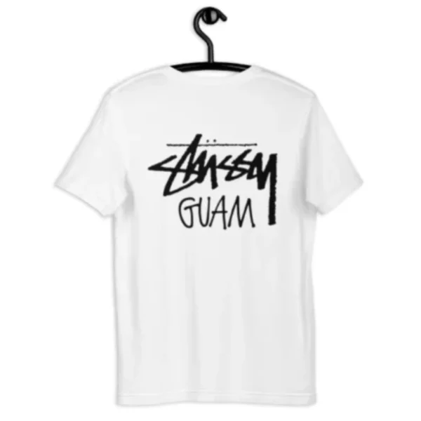 Stussy Guam White Tee