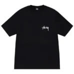 Stussy Hourglass Galaxy Black Tee