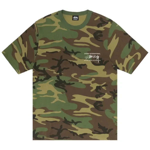 Stussy International Camo Shirt