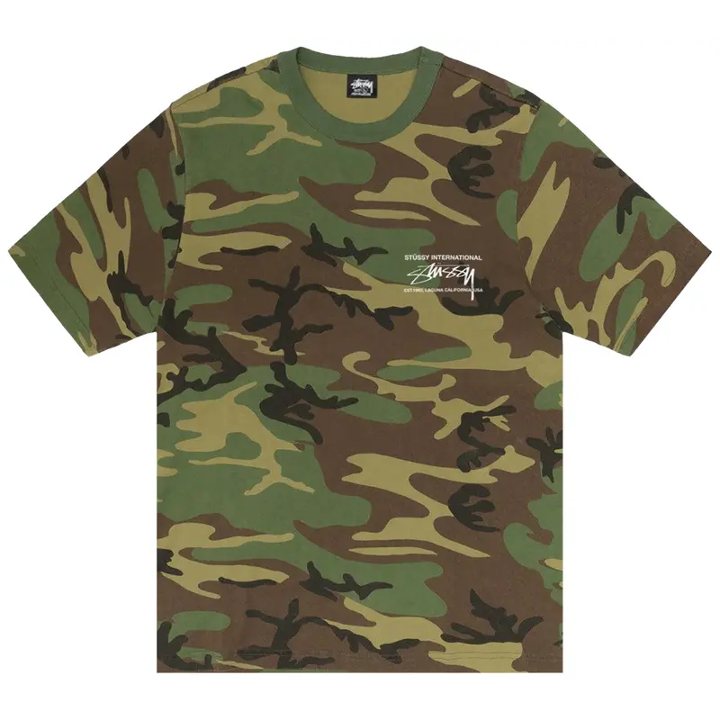 Stussy International Camo Shirt