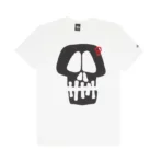 Stussy Jumbo Skull White T-Shirt