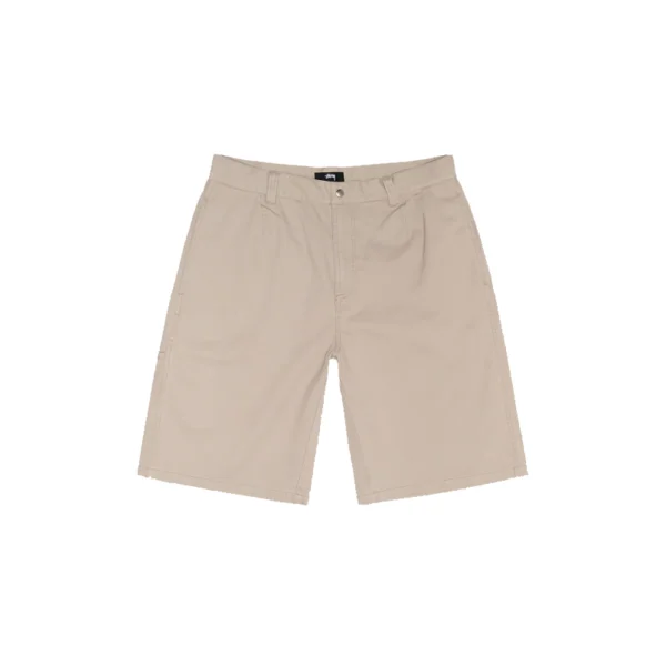 Stussy Khaki Chino Work Jean Shorts
