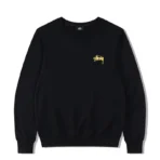 Stussy Kyoto Crewneck Black Shirt