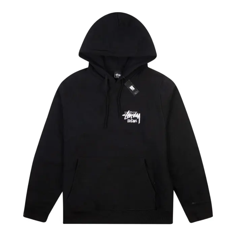 Stussy London Black Hoodie