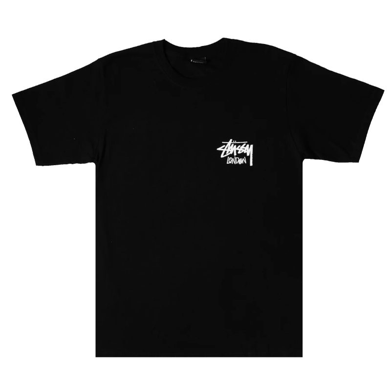 Stussy London Black T Shirt
