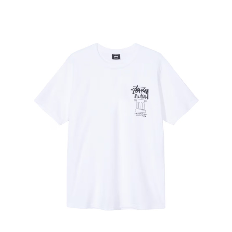 Stussy Milano White T Shirt