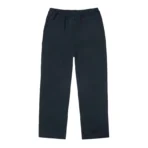 Stussy Navy Beach Cotton Twill Pants-back