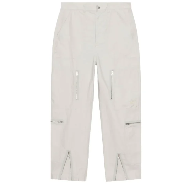 Stussy Nyco Flight Cream Zipper Pants
