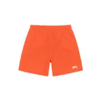 Stussy Orange Stock Water Shorts