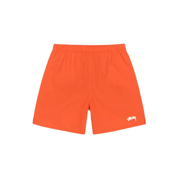 Stussy Orange Stock Water Shorts