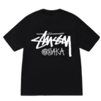 Stussy Osaka Black T Shirt-back