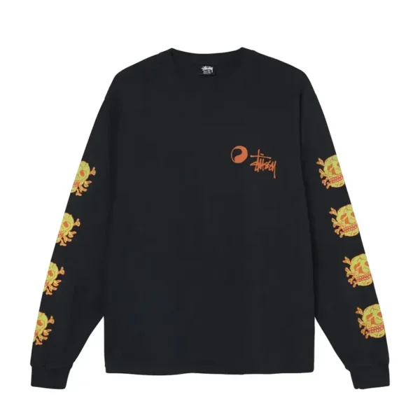 Stussy Our Legacy Skull LS Black Longsleeve Shirt