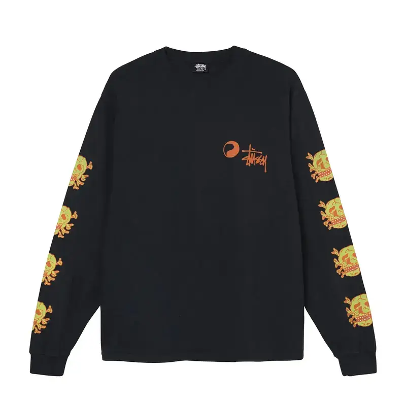 Stussy Our Legacy Skull LS Black Longsleeve Shirt