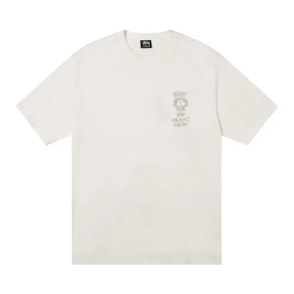 Stussy Our Legacy Surf Skull White T-Shirt