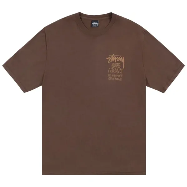 Stussy Our Legacy Surfman Brown Tee