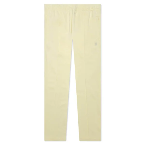 Stussy Pale Yellow Poly Track Pants