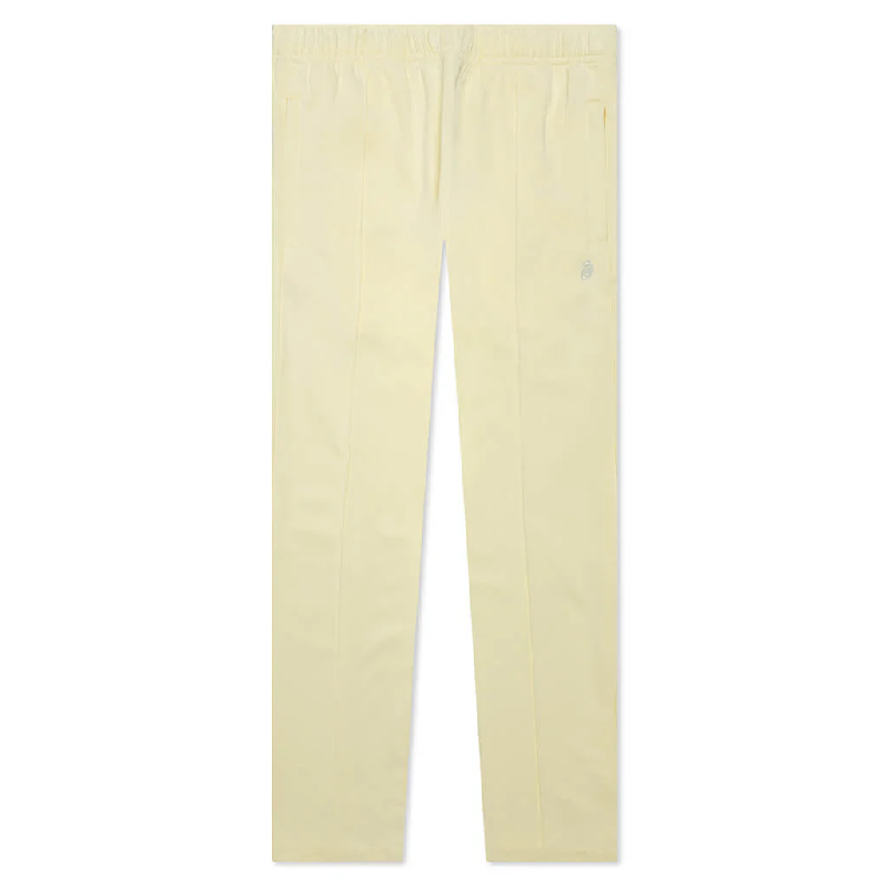 Stussy Pale Yellow Poly Track Pants
