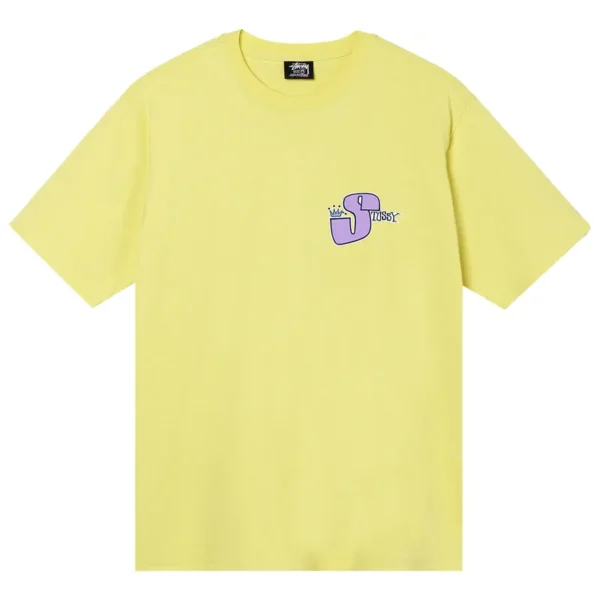 Stussy Phat S Yellow T-Shirt