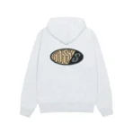 Stussy Pitstop Ash Heather Pullover Hoodie-back