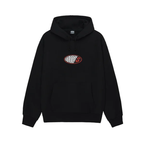 Stussy Pitstop Black Pullover Hoodie