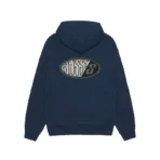 Stussy Pitstop Navy Pullover Hoodie-back